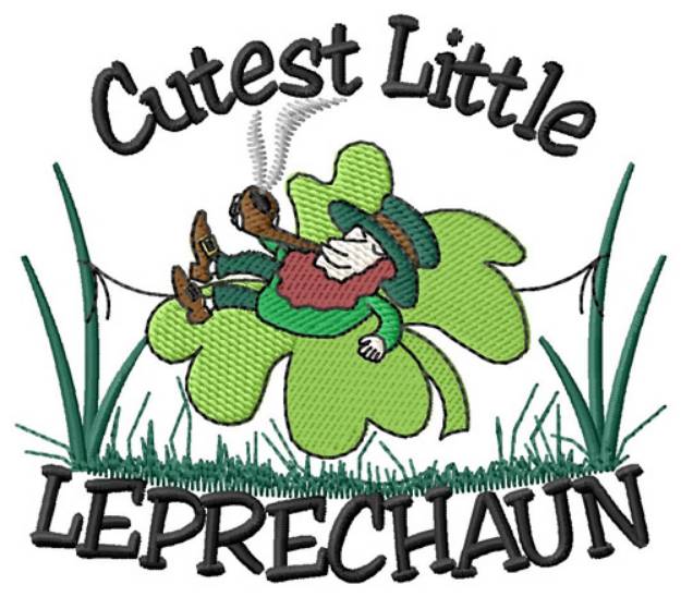 Picture of Cutest Little Leprechaun Machine Embroidery Design
