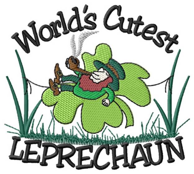 Picture of Worlds Cutest Leprechaun Machine Embroidery Design