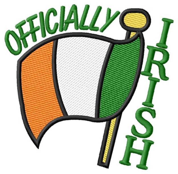 Picture of Officially Irish Machine Embroidery Design
