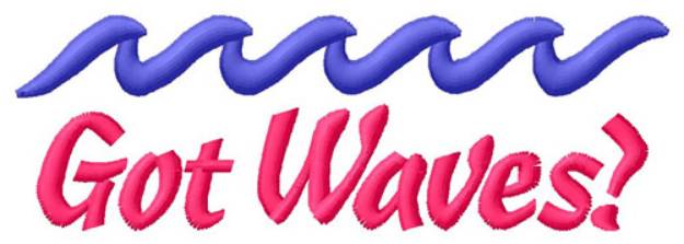 Picture of Got Waves Machine Embroidery Design