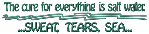 Cure For Everything Machine Embroidery Design