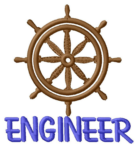 Engineer Machine Embroidery Design