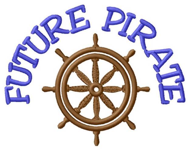 Picture of Future Pirate Machine Embroidery Design