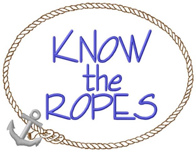 Picture of Know The Ropes Machine Embroidery Design