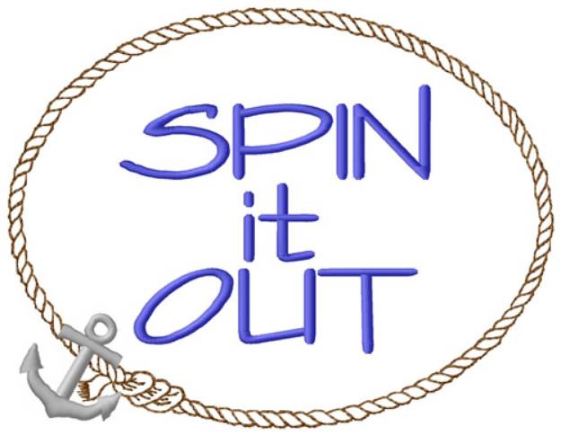 Picture of Spin It Out Machine Embroidery Design