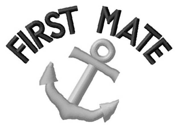 Picture of First Mate Machine Embroidery Design