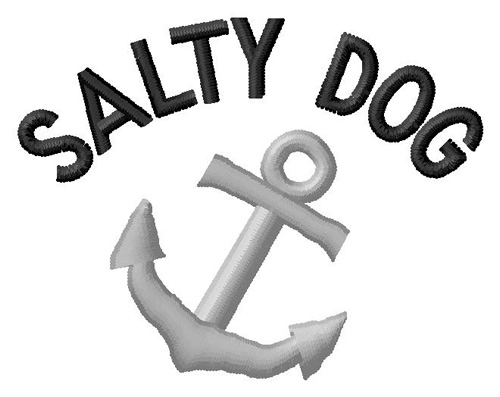 Salty Dog Machine Embroidery Design