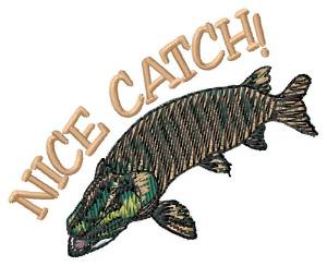 Picture of Nice Catch Machine Embroidery Design