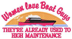 Picture of Boat Guys Machine Embroidery Design