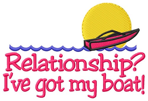 Relationship? Machine Embroidery Design