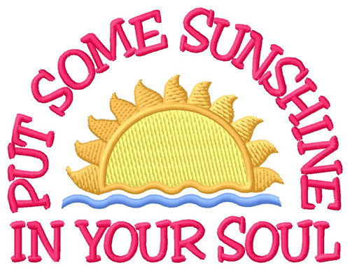 In Your Soul Machine Embroidery Design