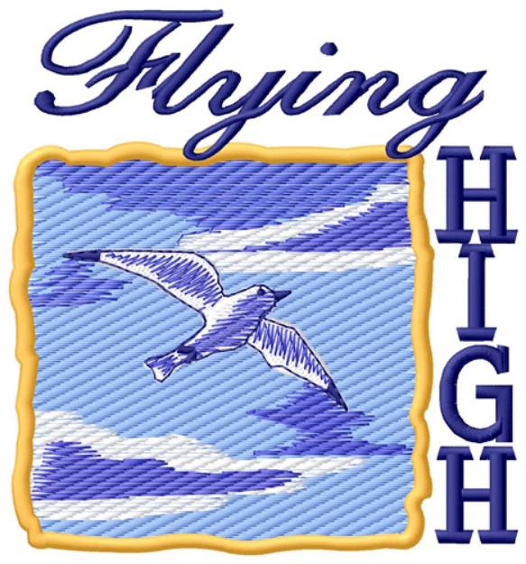 Picture of Flying High Machine Embroidery Design