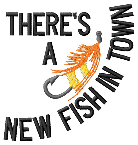 New Fish Machine Embroidery Design
