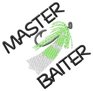 Picture of Master Baiter Machine Embroidery Design