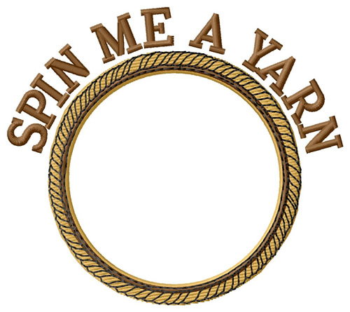 Spin Me A Yarn Machine Embroidery Design