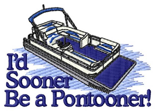 Picture of A Pontooner Machine Embroidery Design