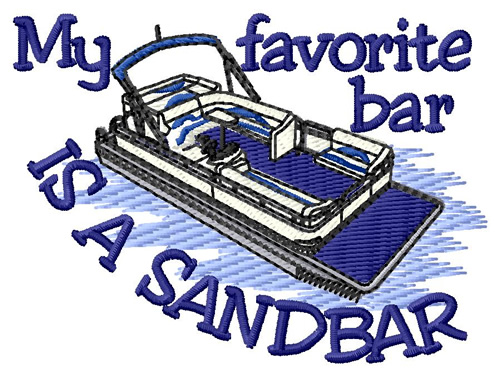SandBar Machine Embroidery Design