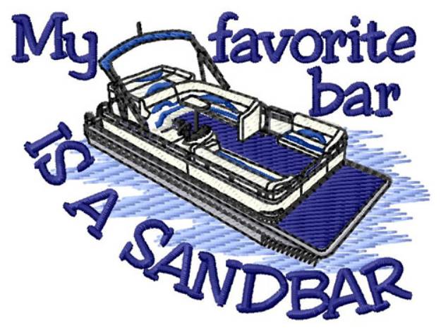 Picture of SandBar Machine Embroidery Design