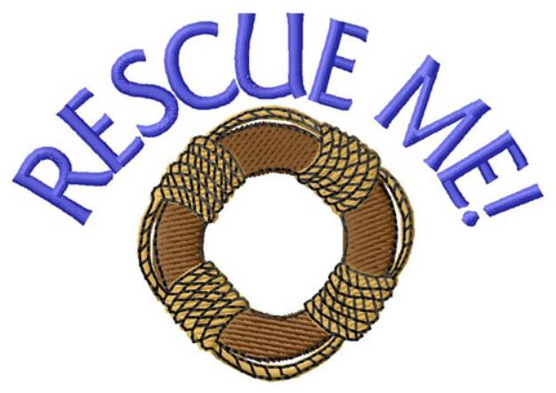 Picture of Rescue Me Machine Embroidery Design