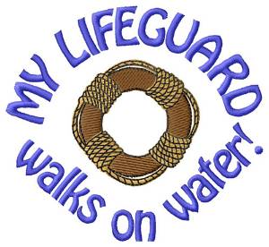 Picture of Walks On Water Machine Embroidery Design