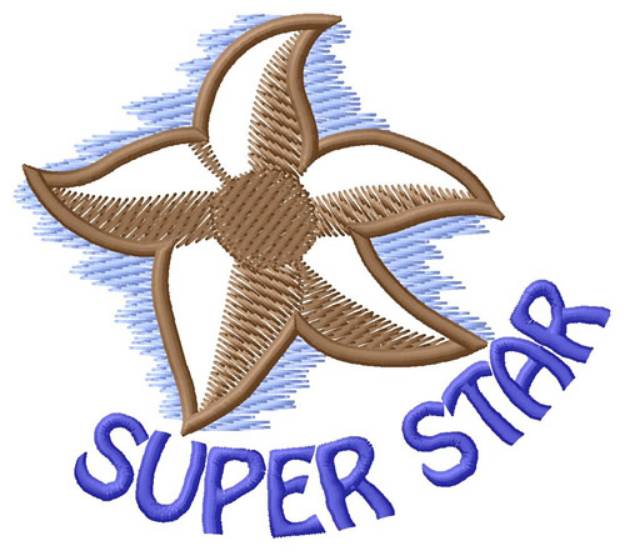 Picture of Super Star Machine Embroidery Design