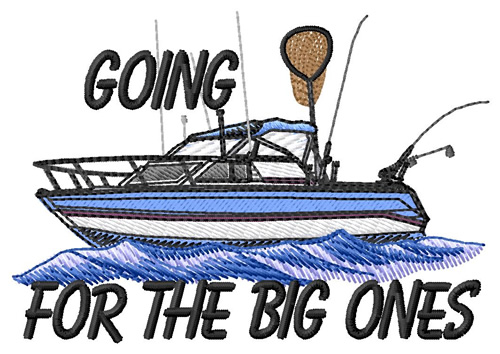 The Big Ones Machine Embroidery Design
