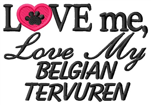 Belgian Tervuran Machine Embroidery Design
