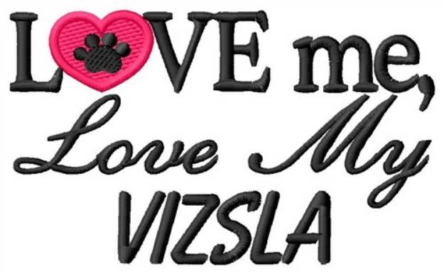Picture of Vizsla Machine Embroidery Design