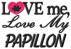 Picture of Papillion Machine Embroidery Design