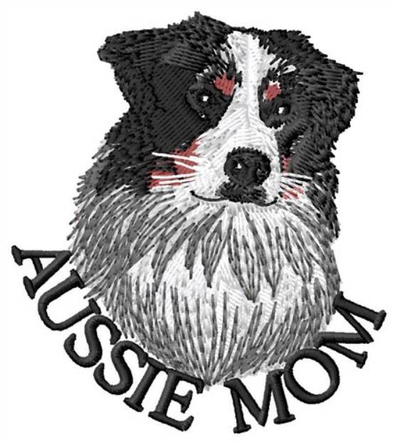 Picture of Aussie Mom Machine Embroidery Design
