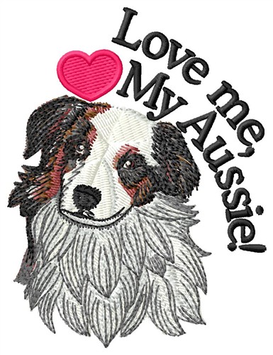 Love Me Machine Embroidery Design
