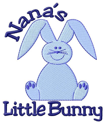 Nanas Little Bunny Machine Embroidery Design