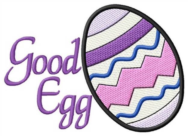 Picture of Good Egg Machine Embroidery Design