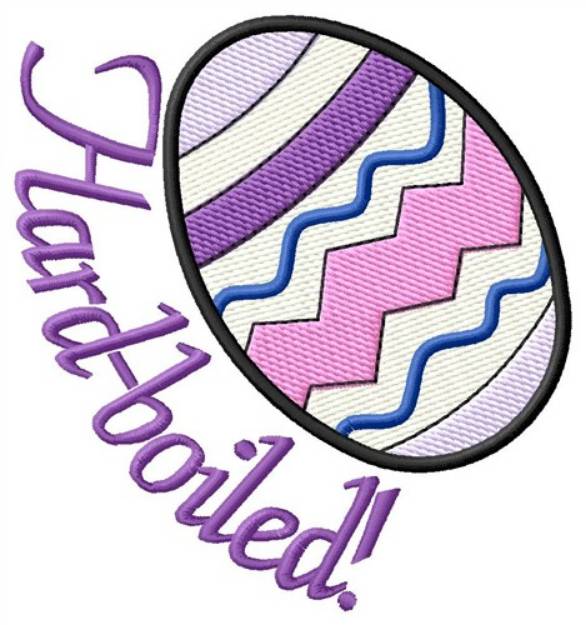 Picture of Hard Boiled Machine Embroidery Design
