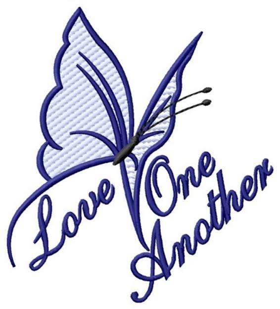 Picture of Love One Another Machine Embroidery Design