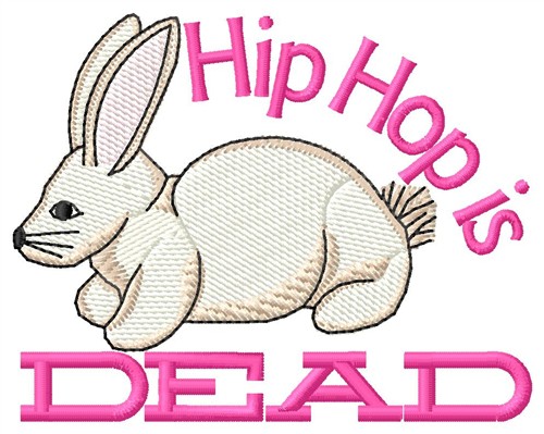 Hip Hop Machine Embroidery Design