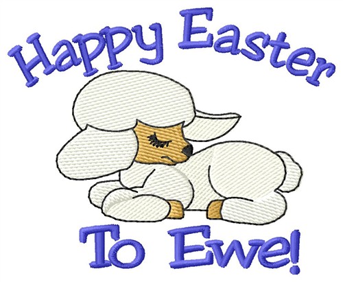 To Ewe Machine Embroidery Design