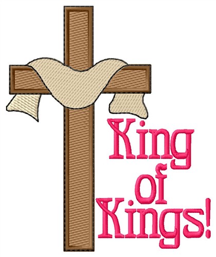 King Of Kings Machine Embroidery Design