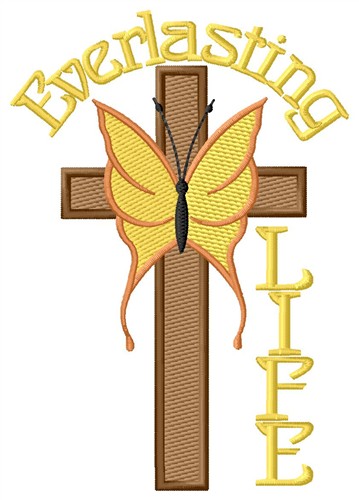 Everlasting Life Machine Embroidery Design