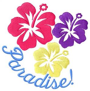 Picture of Paradise Machine Embroidery Design