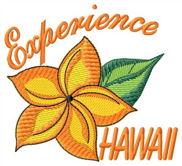 Picture of Experience Hawaii Machine Embroidery Design