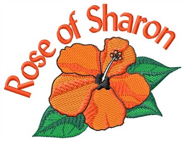 Picture of Rose Of Sharon Machine Embroidery Design