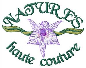 Picture of Natures Haute Couture Machine Embroidery Design