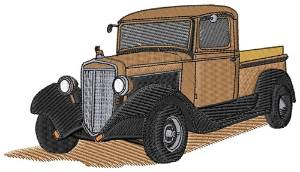 Picture of Classic Pickup Machine Embroidery Design