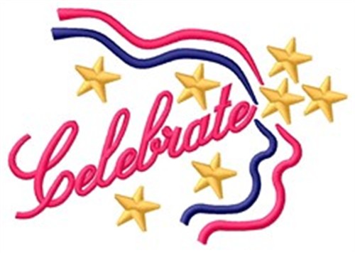 Celebrate! Machine Embroidery Design