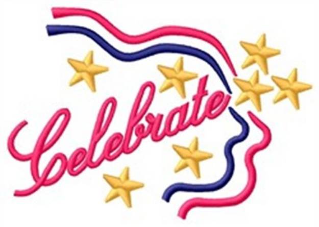 Picture of Celebrate! Machine Embroidery Design