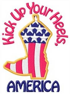 Picture of Kick Up Your Heels Machine Embroidery Design