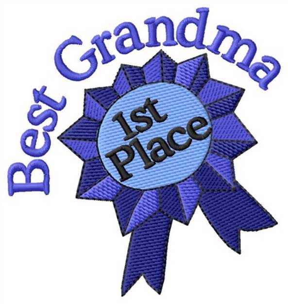 Picture of Best Grandma Machine Embroidery Design