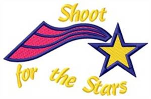 Picture of Shoot For The Stars Machine Embroidery Design