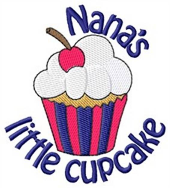 Picture of Nanas Little Cupcake Machine Embroidery Design
